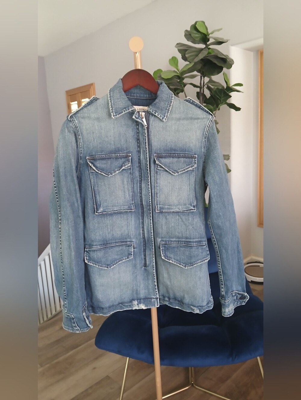 Nili Lotan Wren Jacket in Tribeca Wash. Size S - Picture 7 of 11
